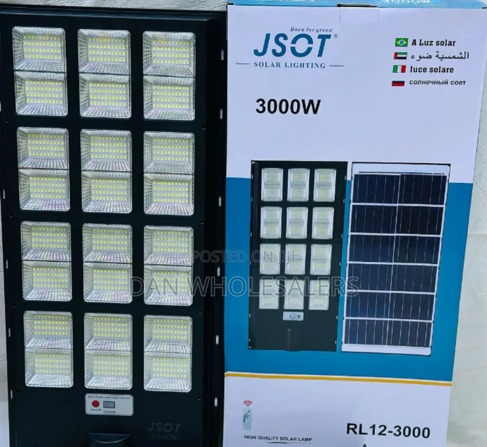 Jsot 3000watts Solar Street Light