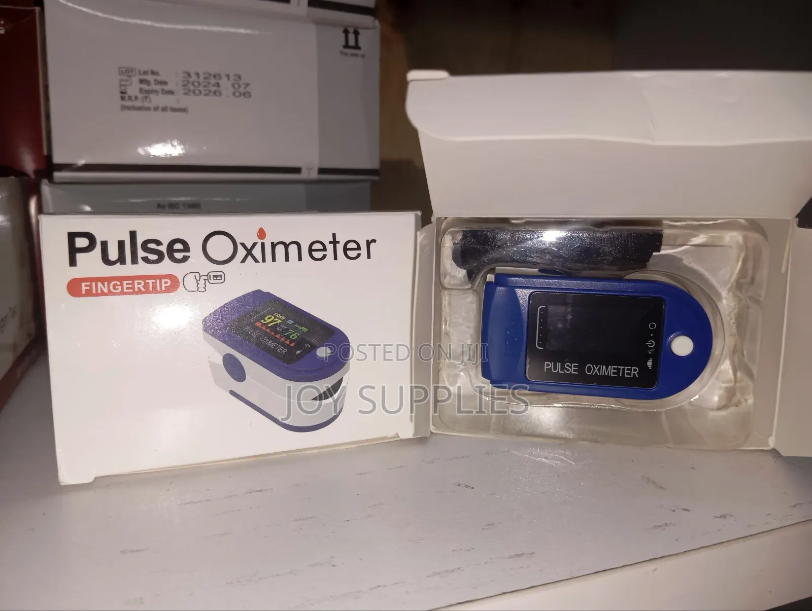 Finger Tip Pulse Oximeter