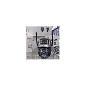 4g Dual Lens V380 Pro Solar Powered Camera With Night Vision
