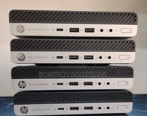 Desktop Computer HP EliteDesk 800 G4 8GB Intel Core I7 SSD 256GB