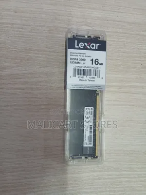Lexar Ddr4 3200 Udimm 16gb Desktop Memory