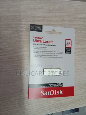 Sandisk Ultra Luxe Usb 3.2 Gen 1 Flash Drive 32gb