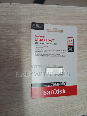 Sandisk Ultra Luxe Usb 3.2 Gen 1 Flash Drive 64gb