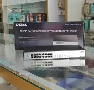 D-Link Des-1016d/B Unamanaged Switch 16 Port