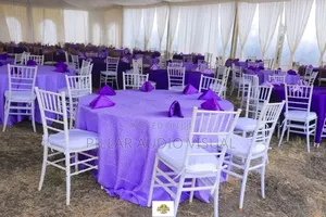 Chiavari Brown White Seats/Chairs for Hire, Tents Hire