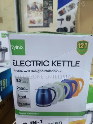 Synix Electric Kettle 2.2l With 2000 Watts