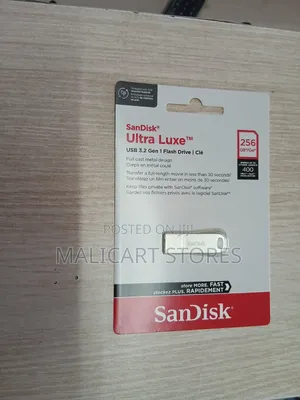 Sandisk Ultra Luxe Usb 3.2 Gen 1 Flash Drive 256gb