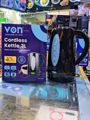 *Von 3litres Cordless Kettle