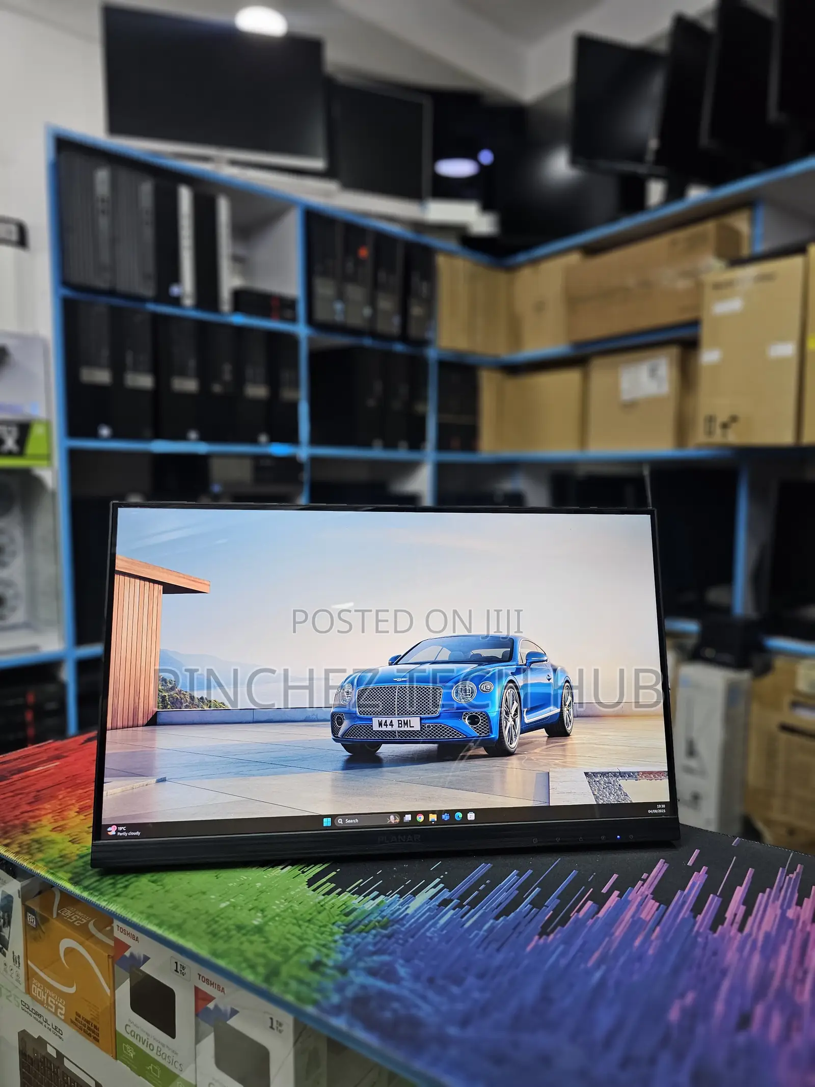 Planar 22 Inch Touchscreen Pos Monitor Model:Pct2235