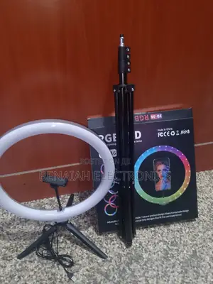 14" Ringlight RGB Complete With Stand for Zoom Meetings