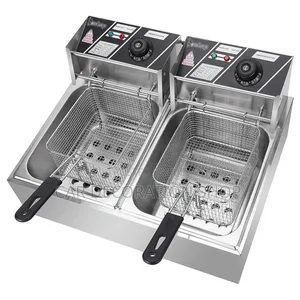 12ltrs Double Commercial Deep Fryer