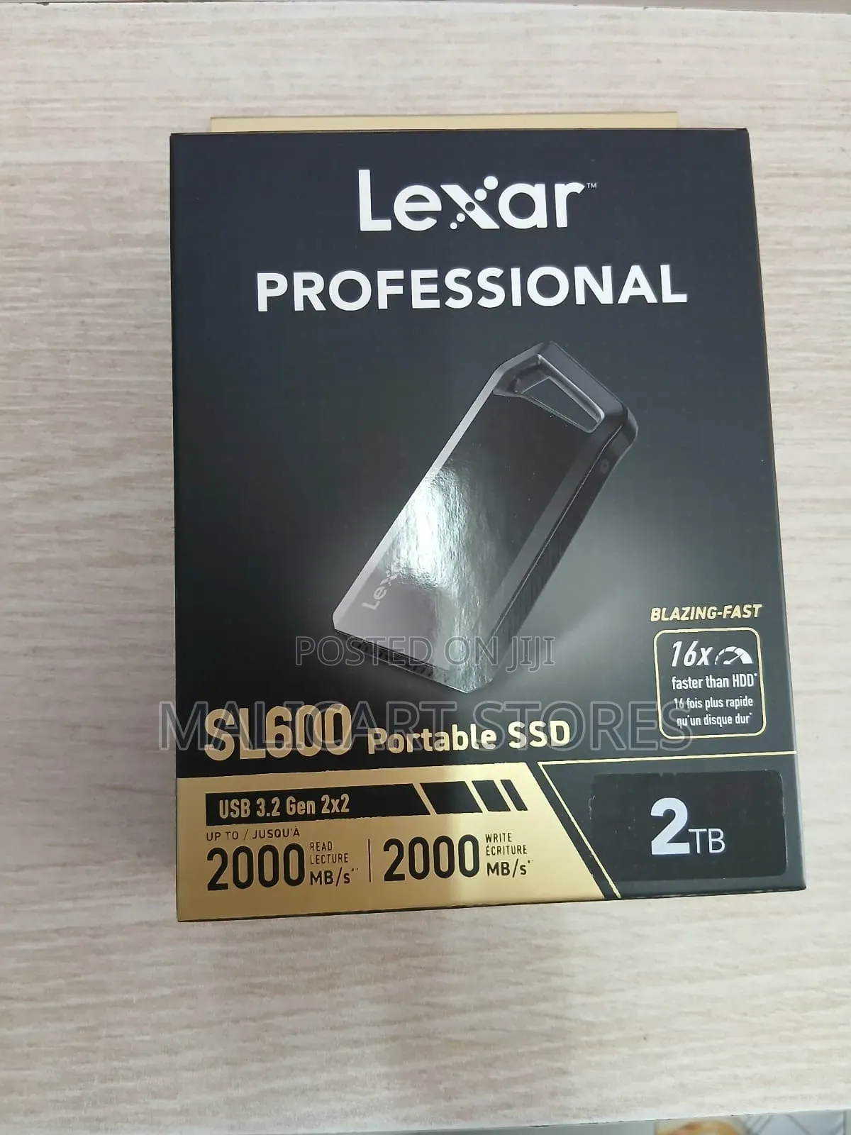 Lexar Sl600 Usb 3.2 Type-C Portable External SSD - 2tb