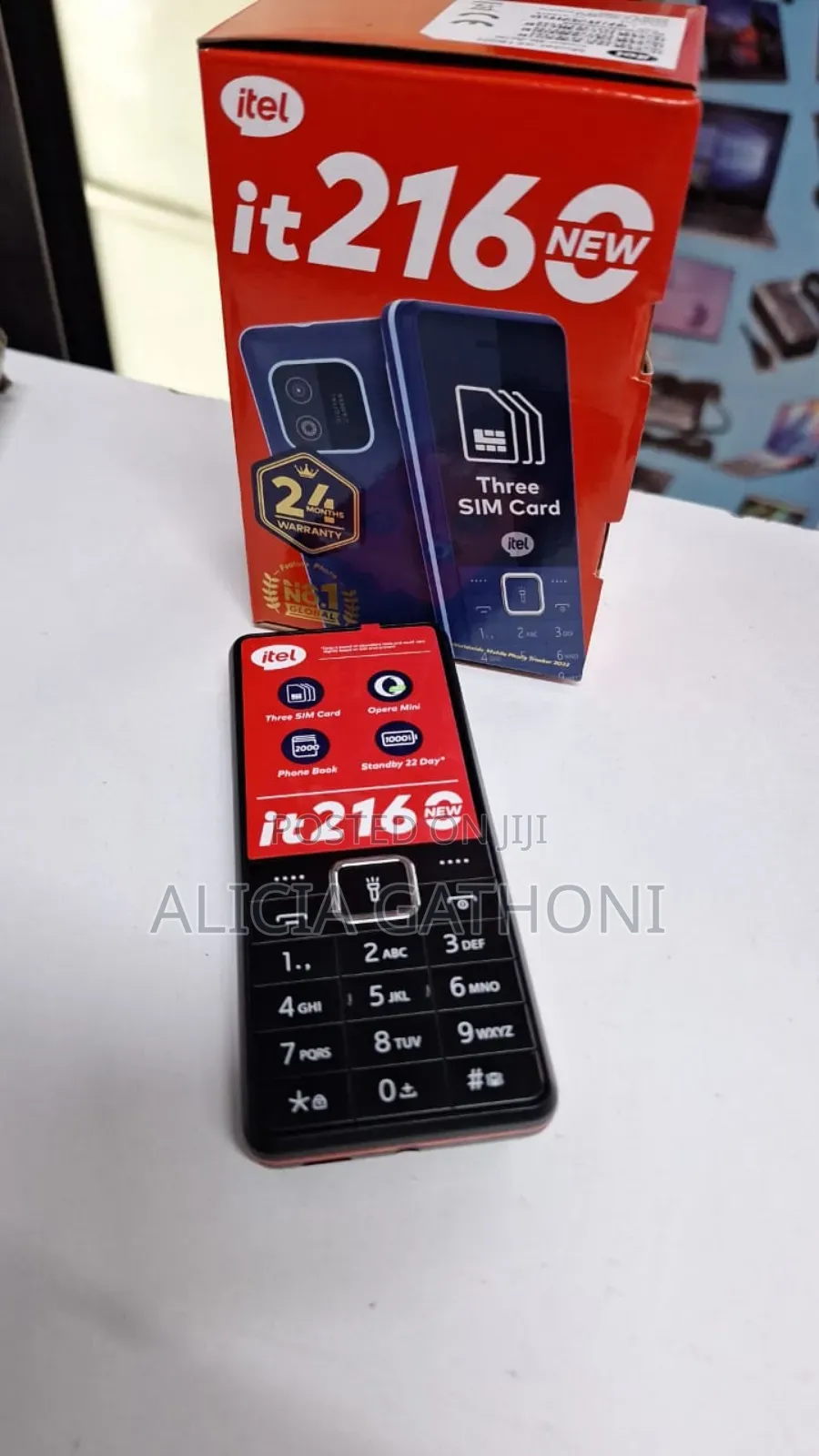 Itel 2160 3 Simcards