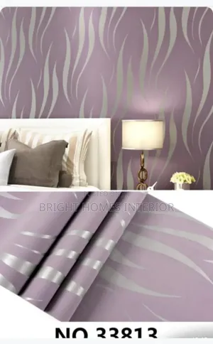 Purple 3d Pattern Wallpaper Available