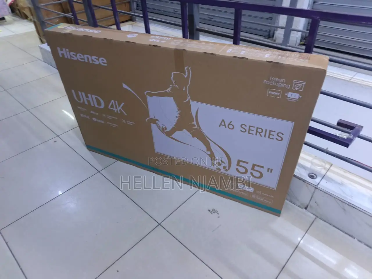 Hisense 55" Uhd A6series Smart Tv
