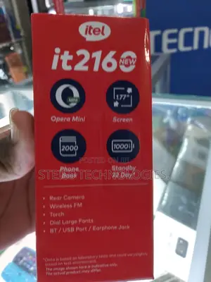 New Itel it2160 Black