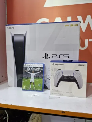 Playstation Gaming Ps5 850gb Storage Fc25 and Controller