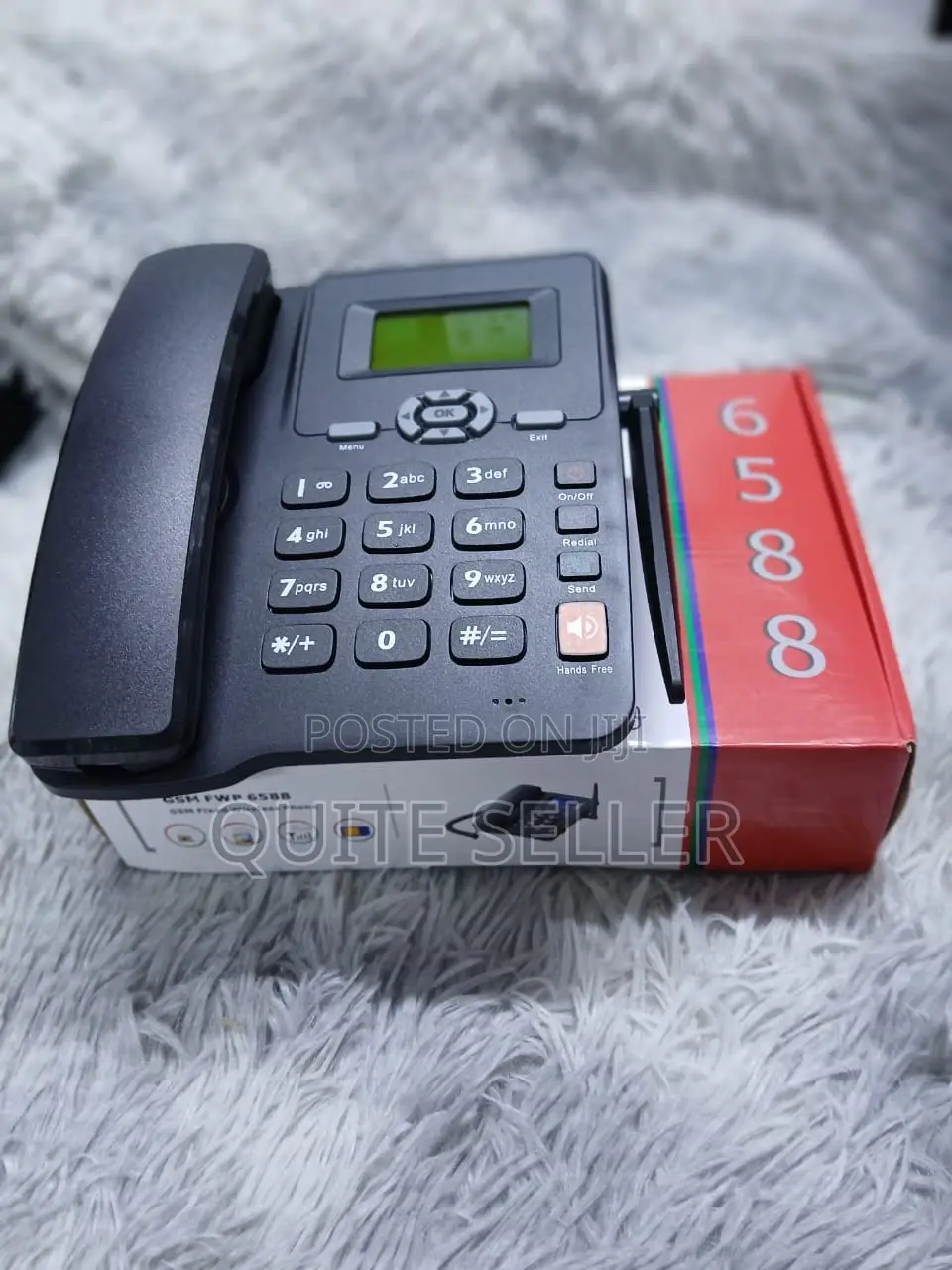 6588 GSM Fixed Wireless Phone With Sim Card