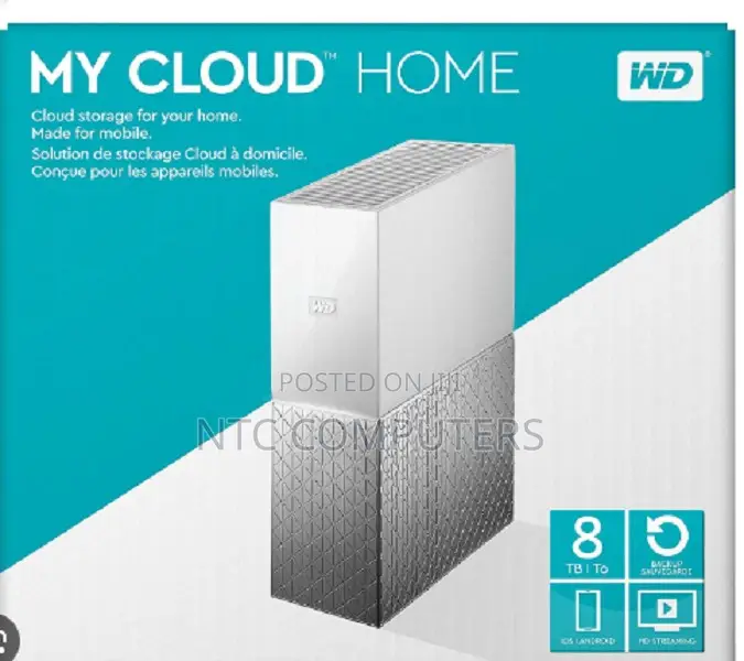 Wd 8tb My Cloud Home Personal Cloud Storage