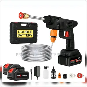 Double Battery Cordless Car Wash Spray Gun