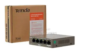 Tenda Teg1105pd, 5 Port Gigabit Poe Switch With 4 .