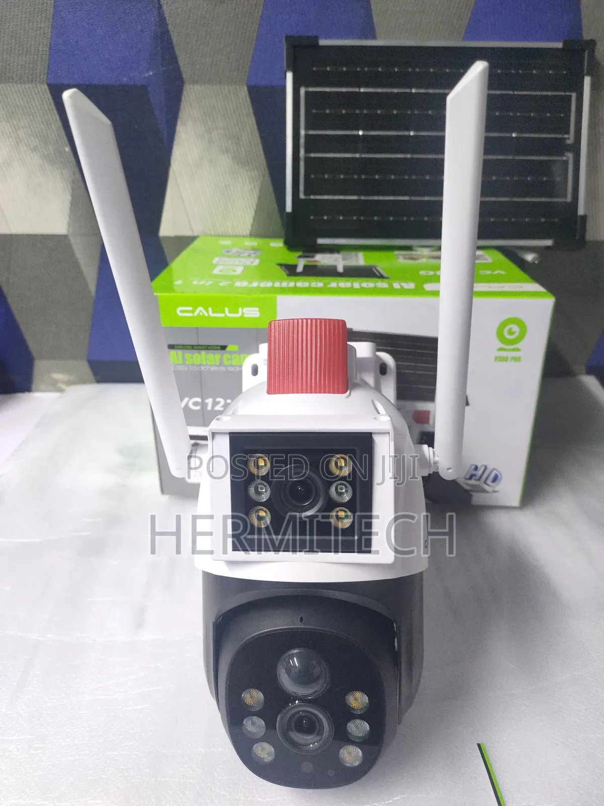 Solar 4g Dual Lense Solar PTZ CCTV Surveillance Camera