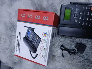 Public Deskphone GSM 6588gsm Phone, Dual Simcard Slot Fmradi