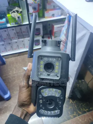 4g+Ethernet Cable 4g PTZ Dual Lense Surveillance Camera