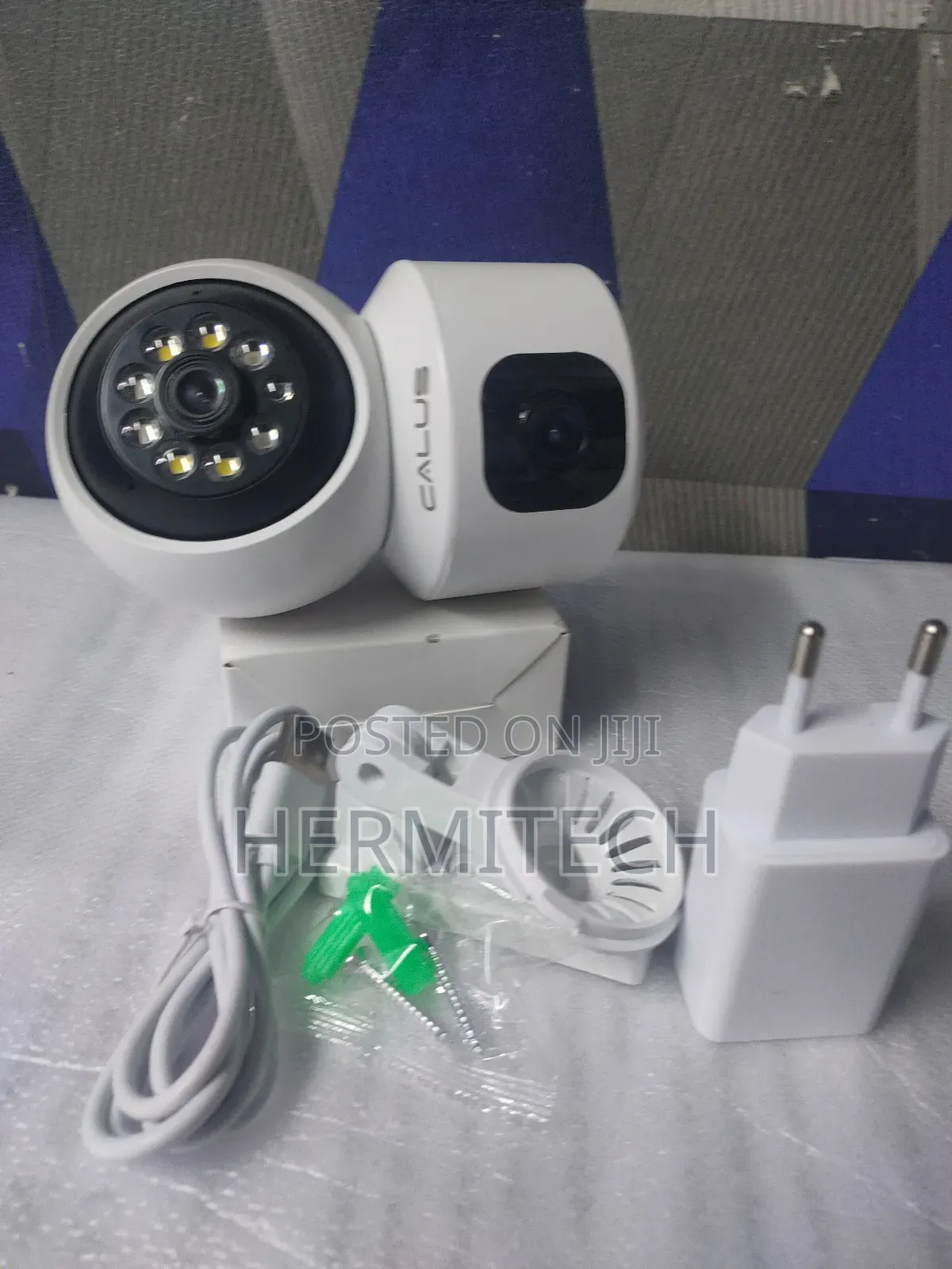 Dual Lense Wireless Indoor Camera Wireless Connection