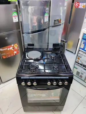 *Ramtons Cooker 3g+1e 60x60cm Black-Rc/607