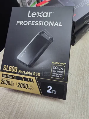 Lexar Sl600 2tb SSD / Lexar 2tb Sl600 Portable SSD