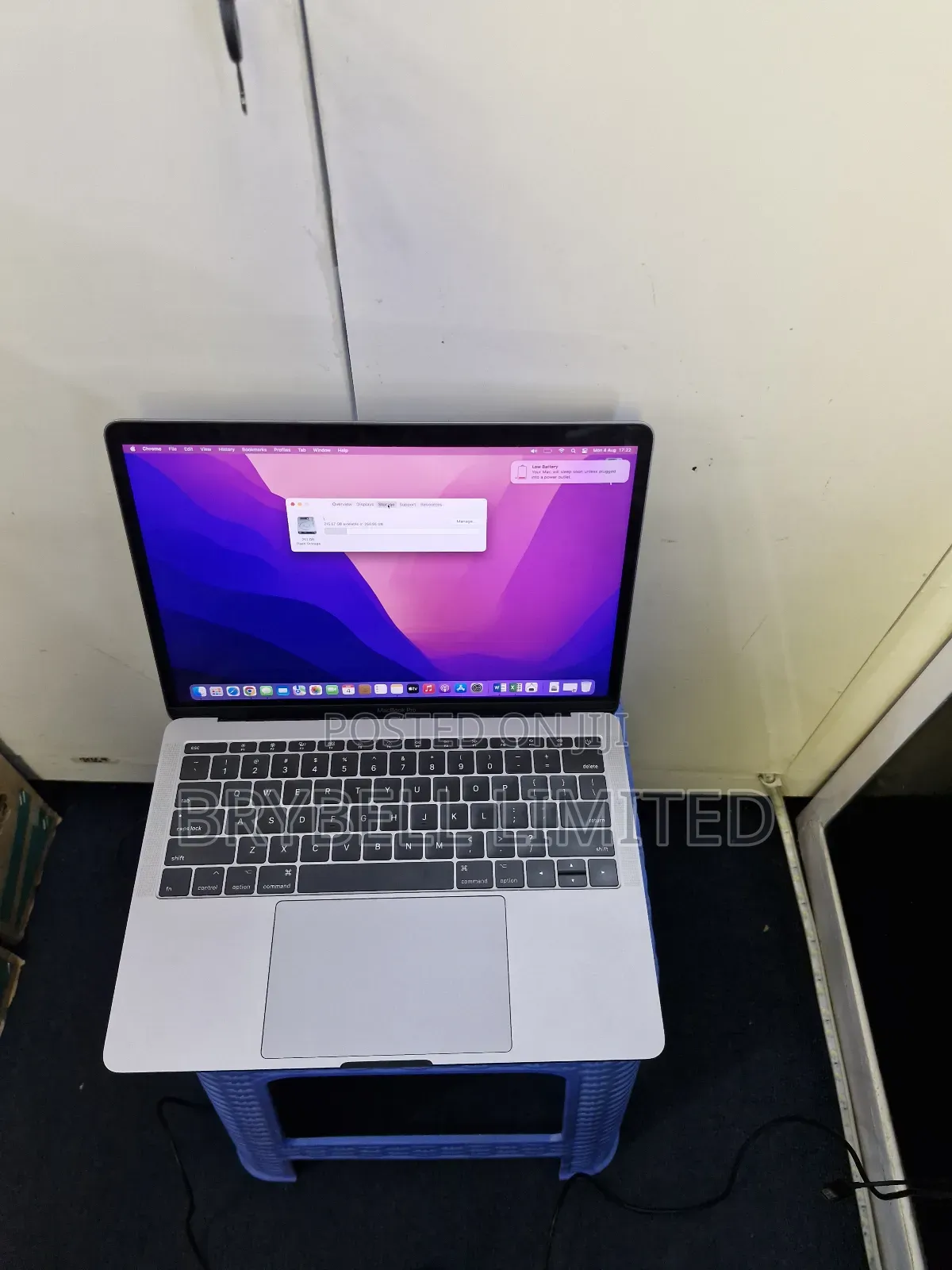 Laptop Apple MacBook 2016 8GB Intel Core I5 SSD 256GB
