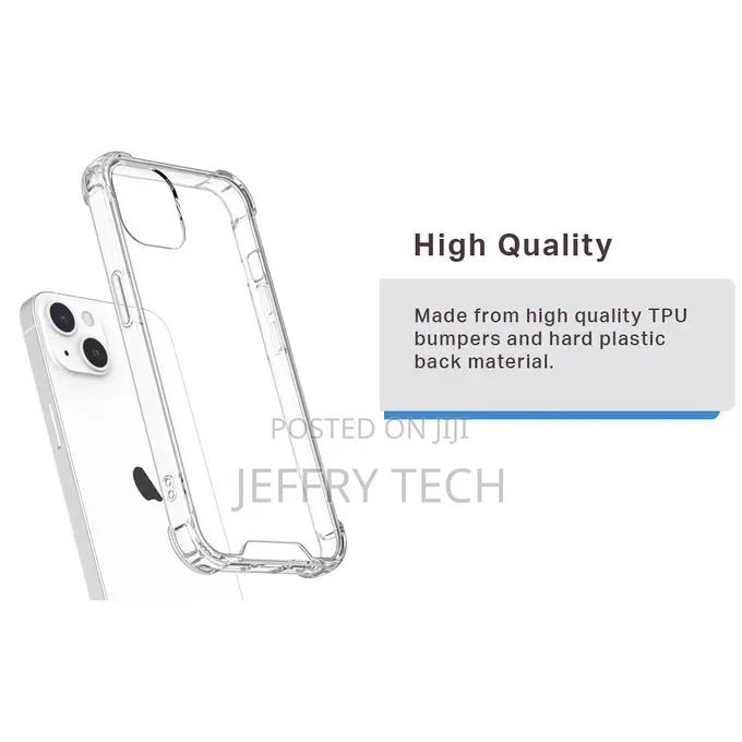 Maxrex Clear Case Cover for iPhone 13