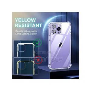 Mokodiet Clear Crystal Case for iPhone 14 Pro