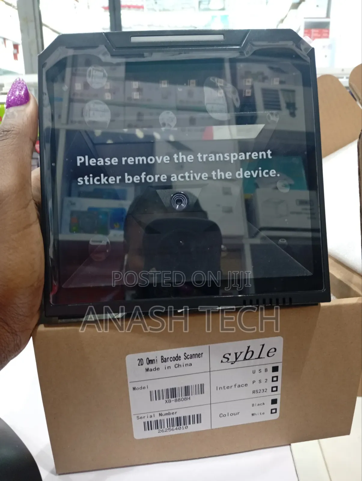 2d Code Reader Auto Scanning Barcode Scanner