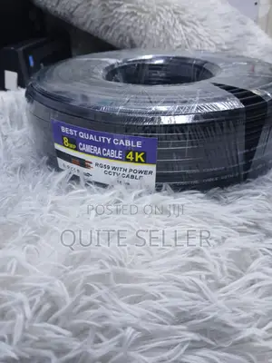 Coaxial Cable With Power and Rg 59 100m CCTV Cable