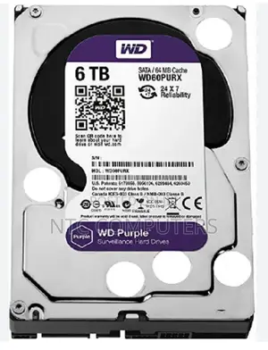 Wd Western Digital 6tb Purple 5400 RPM Sata Iii 3.5′′
