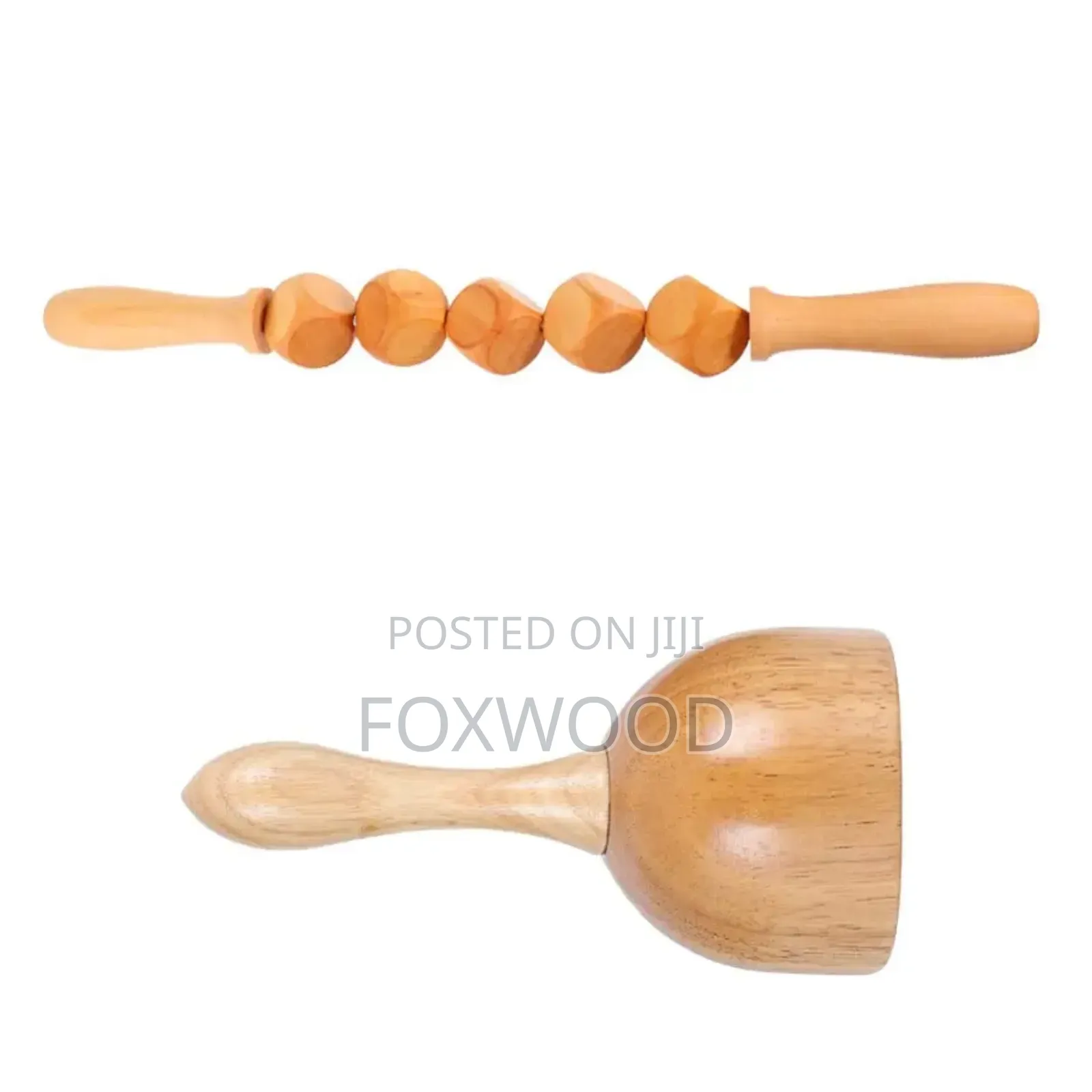 2in1 Set Of Wood Massage Tools