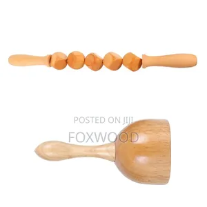 2in1 Set Of Wood Massage Tools