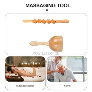 2in1 Set Of Wood Massage Tools