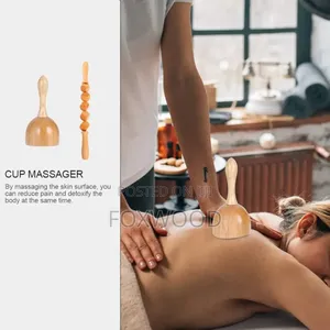 2in1 Set Of Wood Massage Tools