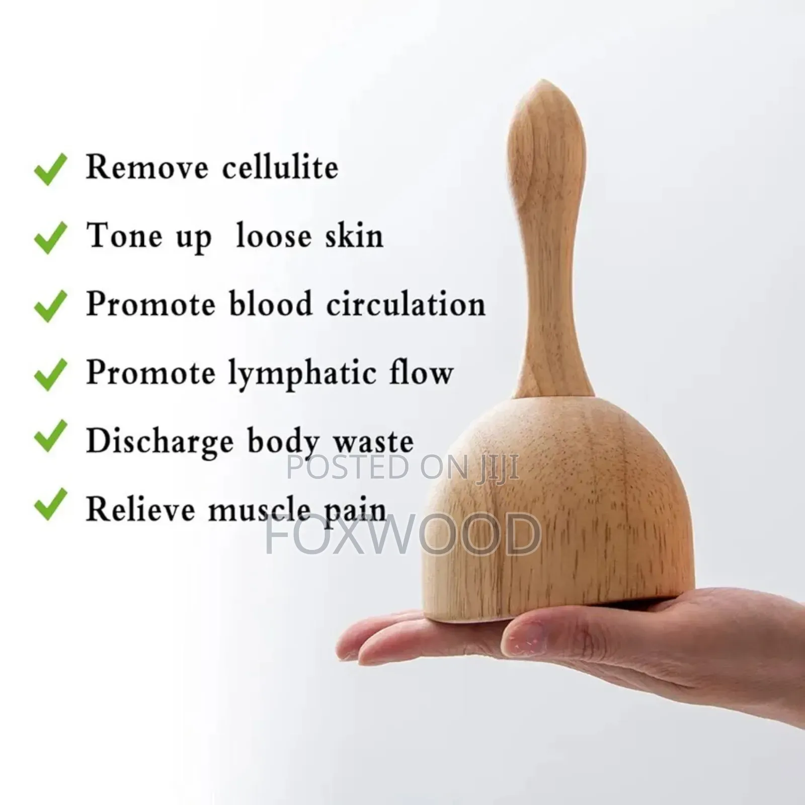 2in1 Set Of Wood Massage Tools