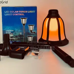 Led Solar Torch Light With Light Control