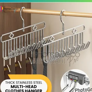 Rotating Stainless Steel 8 Hook Hange