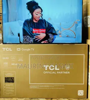 TCL 50”Qled Google Resolution 50s5k
