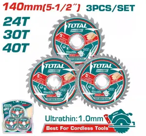 Total Ultra-Thin TCT Sawblade Set 3pcs Tac236140