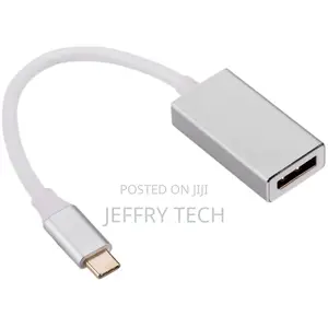 Cable Usb 3.1 C Male to Displayport Female Video Converter