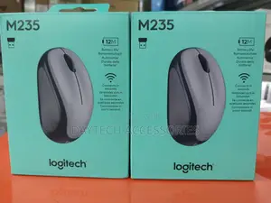 Logitech M235 Gray Usb 2.4ghz Optical Wireless Mouse