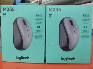 Logitech M235 Gray Usb 2.4ghz Optical Wireless Mouse