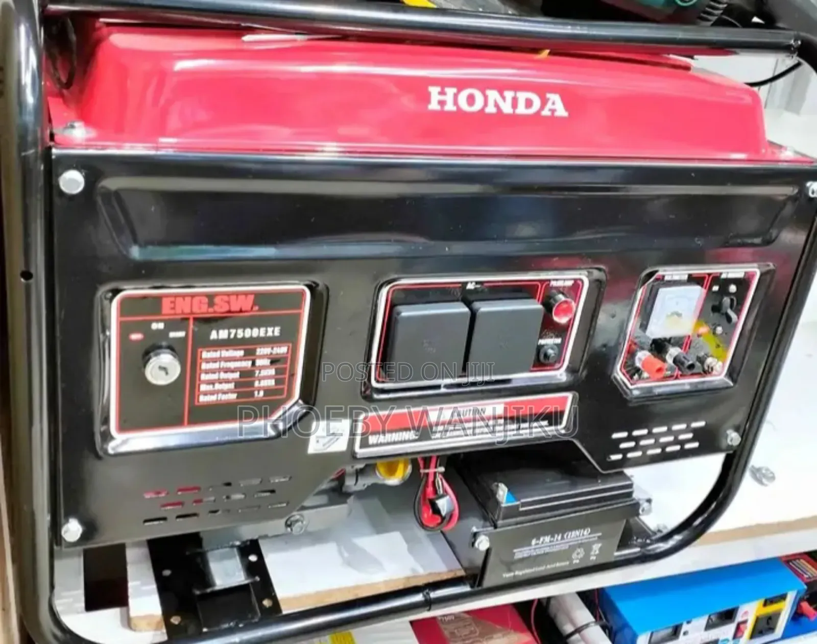 Honda Gasoline Powered Generator